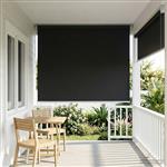 vidaXL Buitenrolgordijn UV-bescherming Antracietkleurig 100 x 230 cm