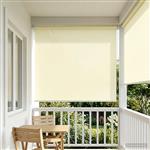 vidaXL Buitenrolgordijn UV-bescherming Crèmekleurig 200 x 140 cm