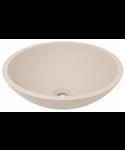 Waskom Valerie Rond 43x13cm Solid Surface Beige