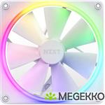 NZXT F140RGB - 140mm RGB Fans - Single - White