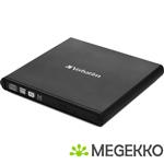 Verbatim External Slimline CD/DVD Writer optisch schijfstation DVDRW Zwart