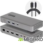 StarTech.com 208UE-USB4-DOCK laptop dock & poortreplicator Bedraad Grijs