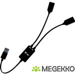 I-tec U3CBLHUB2A USB-kabel