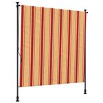 vidaXL Buiten Rolgordijn Multikleur 100 x 270 cm
