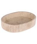 Waskom Differnz Ribba 50x36x12cm Marmer Beige