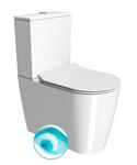 BWS Kube X Duoblok Rimless Glans Wit SwirlFlush Spoeling