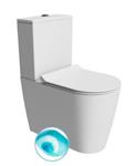 BWS Kube X Color Duoblok Rimless Mat Wit SwirlFlush Spoeling