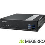 Shuttle XPC slim Barebone DL40N, Intel N150, 1x DDR5, 2x LAN (2x 2.5Gbit), 2xCOM,1xHDMI,1xDP, 1x VGA