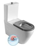 BWS Medic Staand Toilet Rimless Glans Wit incl. Zitting PK/SK