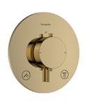 Afbouwdeel Hansgrohe Ecostat Comfort S Thermostaat 2 Functies Rond Gepolijst Goud