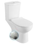 BWS Kairo Cleanwash Staand Toilet Glans Wit PK