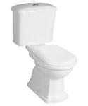 BWS Retro Kerasan Staand Toilet Glans Wit PK