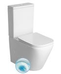 BWS Imala Duoblok Glans Wit Vortex Spoeling incl. Zitting PK/SK