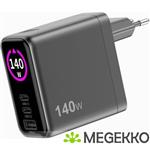 Sitecom 140W PD Wall Charger with LED display