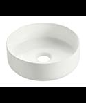 Waskom Wiesbaden Colosso Rond 36x12cm Keramiek Mat Wit