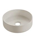 Waskom Wiesbaden Colosso Rond 36x12cm Keramiek Beige