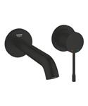 Tweegats Wastafelmengkraan GROHE Essence M-Size Zwart - Matt Black
