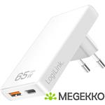 LogiLink PA0368 oplader voor mobiele apparatuur Universeel Wit AC Snel opladen Binnen
