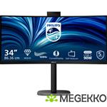 Philips 3000 series 34B2U3600CH/00 34  Curved Wide Quad HD 120Hz VA USB-C 90W Monitor