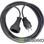 Brennenstuhl H05VV-F 3G1,5 2m Zwart electriciteitssnoer