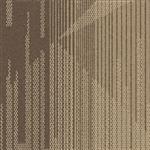 Bruine Interface Tapijttegels met speels patroon