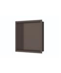 Inbouwnis Luca Sanitair Nissen 30x30x6,5cm RVS Tuscany
