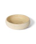 Opzetwastafel Luca Sanitair Luca Stone 42x42x13.5cm Buitenkant Gebeiteld Natuursteen Travertin