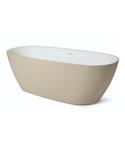 Vrijstaand Bad Luca Sanitair Hybride Baden 170x75x55cm 250L Soft Sand