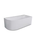 Hoekbad Rechts Luca Sanitair Primo Baden 165x75x60cm 240L Mat Wit