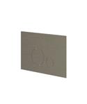 Bedieningspaneel Ivy Flush 2 Ronde Knoppen 3mm Geborsteld Nickel PVD