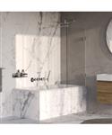 BRAUER Void Badwand 80x140 Helder Glas Incl. Glascoating Chroom