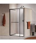 BRAUER Luminis Nisdeur 2-Delig Naar Binnen Draaiend 120x200 Omkeerbaar Helder Glas Incl. Glascoating