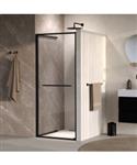 BRAUER Luminis Nisdeur Naar Binnen Draaiend 90x200 Omkeerbaar Helder Glas Incl. Glascoating Mat Zwar