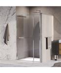 BRAUER Luminis Nisdeur 2-Delig Naar Binnen Draaiend 120x200 Omkeerbaar Helder Glas Incl. Glascoating