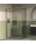 BRAUER Luminis Douchecabine 3-Delig Naar Binnen Draaiend 120x90x200 Omkeerbaar Helder Glas Incl. Gla