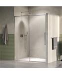 BRAUER Galactic Nisdeur 2-Delig Schuif 160x200 Omkeerbaar Helder Glas Incl. Glascoating PVD RVS-Kleu