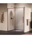 BRAUER Galactic Nisdeur 2-Delig Schuif 160x200 Omkeerbaar Helder Glas Incl. Glascoating PVD Koper Ge