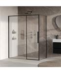 BRAUER Galactic Douchecabine Met Schuifdeur 160x90x200 Omkeerbaar Helder Glas Incl. Glascoating Mat 