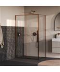BRAUER Galactic Douchecabine Met Schuifdeur 120x90x200 Omkeerbaar Helder Glas Incl. Glascoating PVD 