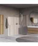 BRAUER Collision Inloopdouche 90x200 Helder Glas Incl. Glascoating Chroom