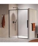 BRAUER Galactic Nisdeur 2-Delig Schuif 160x200 Omkeerbaar Helder Glas Incl. Glascoating PVD Gunmetal