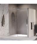 BRAUER Galactic Nisdeur 2-Delig Schuif 160x200 Omkeerbaar Helder Glas Incl. Glascoating Chroom