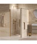 BRAUER Cosmic Nisdeur Draaiend 90x200 Omkeerbaar Helder Glas Incl. Glascoating PVD Goud Geborsteld