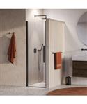 BRAUER Cosmic Nisdeur Draaiend 70x200 Omkeerbaar Helder Glas Incl. Glascoating PVD Gunmetal Geborste