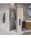 BRAUER Cosmic Nisdeur Draaiend 70x200 Omkeerbaar Helder Glas Incl. Glascoating Chroom