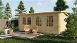Blokhut - Tuinhuis Sophie | 40 mm | onbehandeld