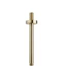 Luxe Douche-Arm Boss & Wessing Rond Plafondbevestiging 20 cm Geborsteld Messing Goud