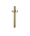 Luxe Douche-Arm Boss & Wessing Rond Plafondbevestiging 15 cm Geborsteld Messing Goud