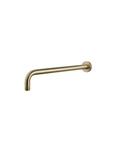 Luxe Douche-Arm Boss & Wessing Rond Muurbevestiging 35 cm Geborsteld Messing Goud