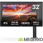 LG UltraFine 32UN880K 32  Ultra HD IPS Ergo Monitor
